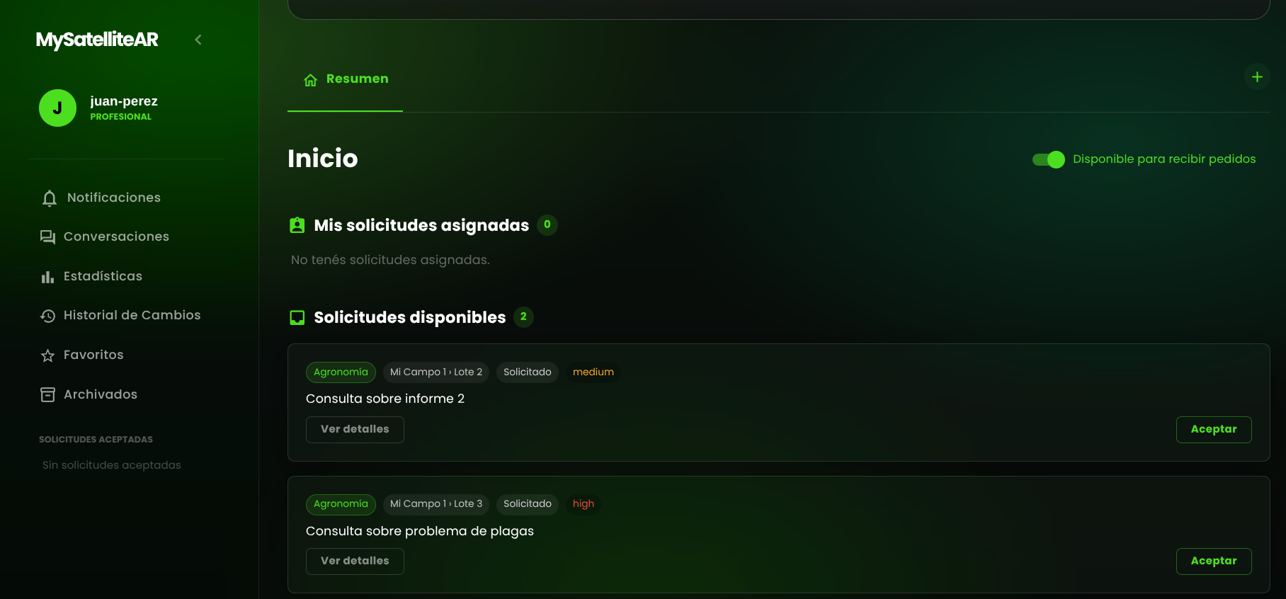 Perfil Profesional